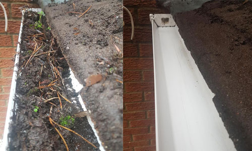 empty gutters